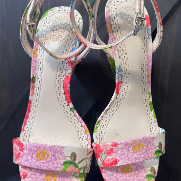 Vince Camuto Florest Garden Wedge Sandal - size 7.5/38 - Picture 5 of 13